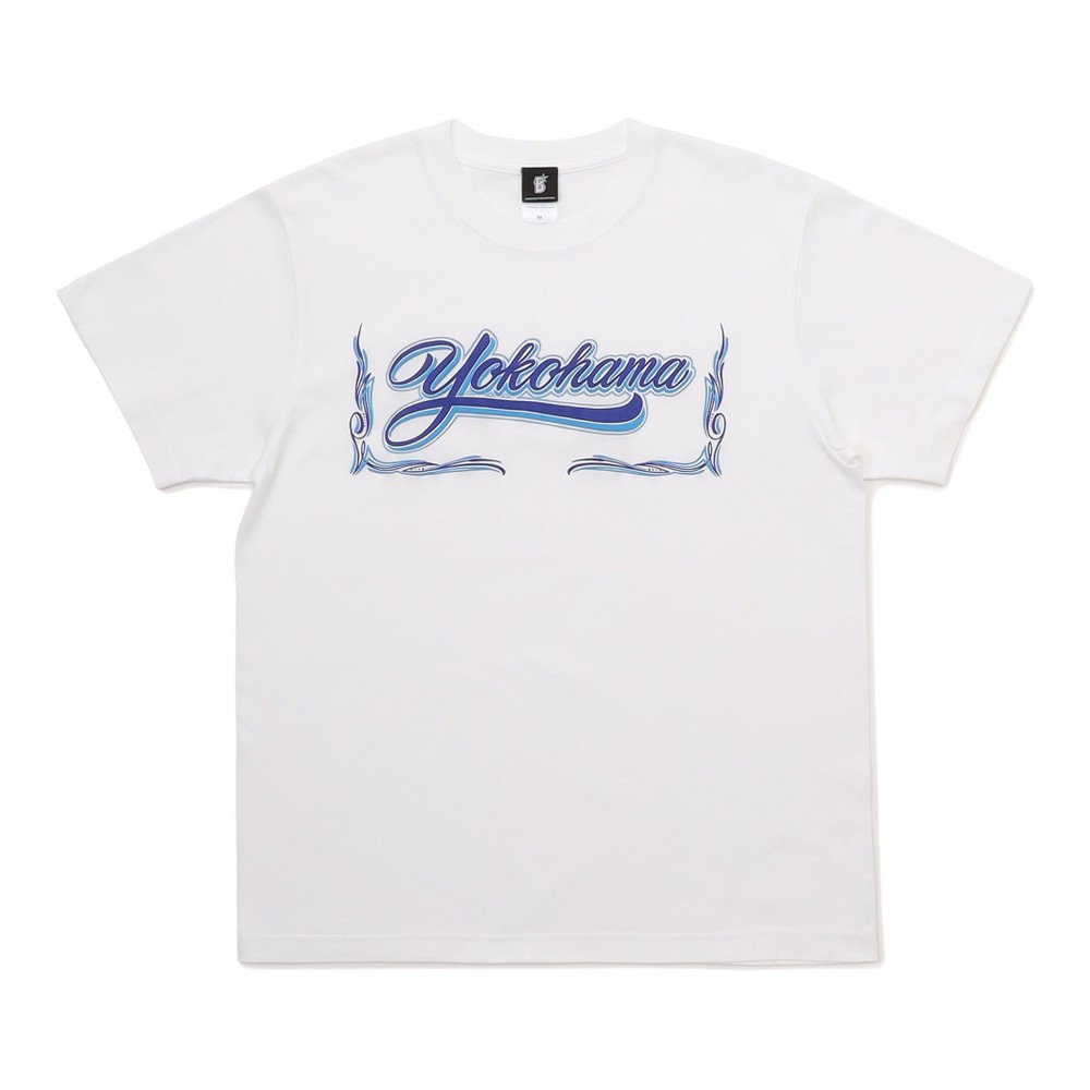 横浜DeNAベイスターズ×MOONEYES/発泡プリントTシャツ