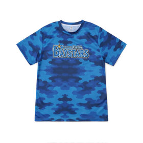 キッズドライTシャツ/カモフラージュ柄/チームロゴ