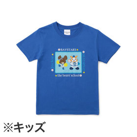 横浜DeNAベイスターズ×くまのがっこう/vol.3/Tシャツ/KIDS