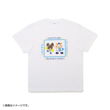 横浜DeNAベイスターズ×くまのがっこう/vol.3/Tシャツ/KIDS