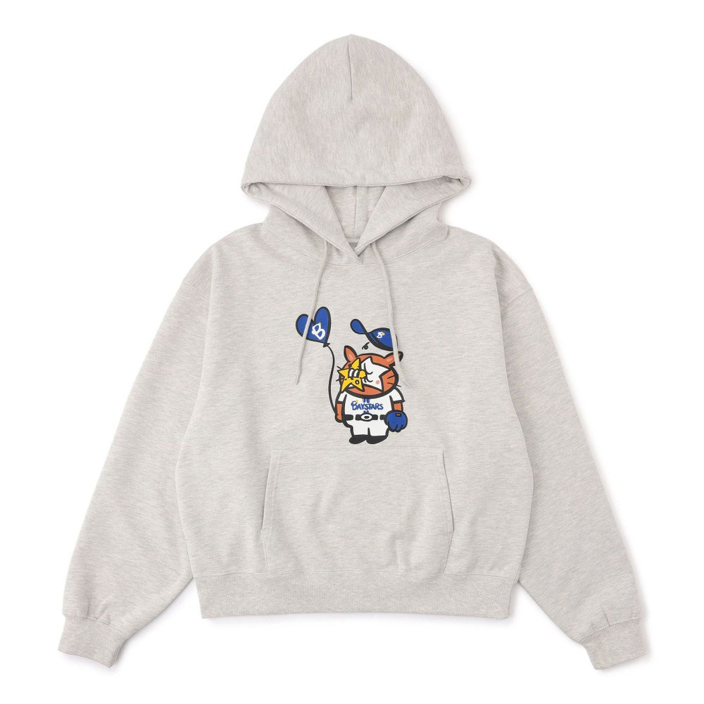 横浜DeNAベイスターズ 実使用 フーディー パーカー O 横浜DeNAベイスターズ×kaoyorinakami/スウェットパーカー