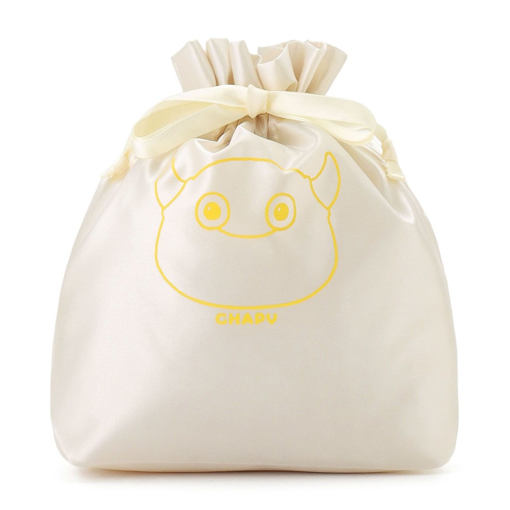 手書き風イラストデザイン/サテン巾着/CHAPY（ydb4573676221469）|商品