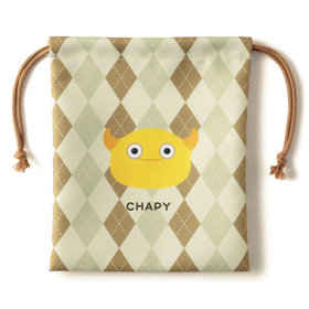 アーガイル巾着/CHAPY