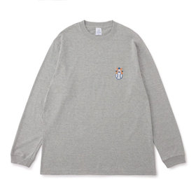 野球ボール刺繍/ロングスリーブTシャツ/DB.スターマン