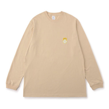 野球ボール刺繍/ロングスリーブTシャツ/CHAPY