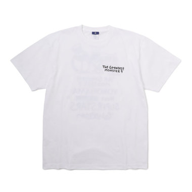 【+B】/The Greatest MONSTER 9/Tシャツ/ホワイト