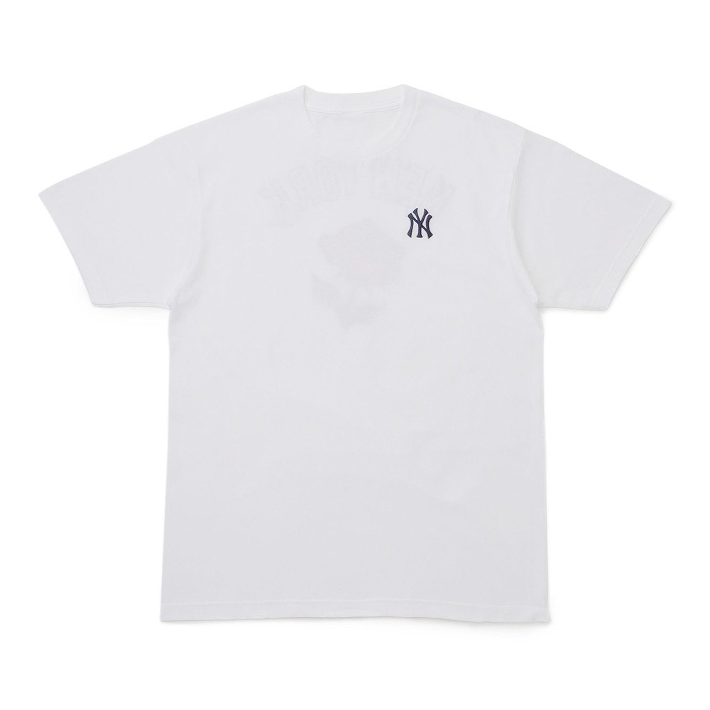 【+B】/ニューヨーク・ヤンキース/Tシャツ, ホワイト, S