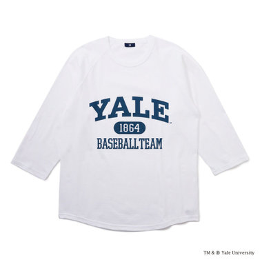 【+B】/Yale University/ラグランTシャツ