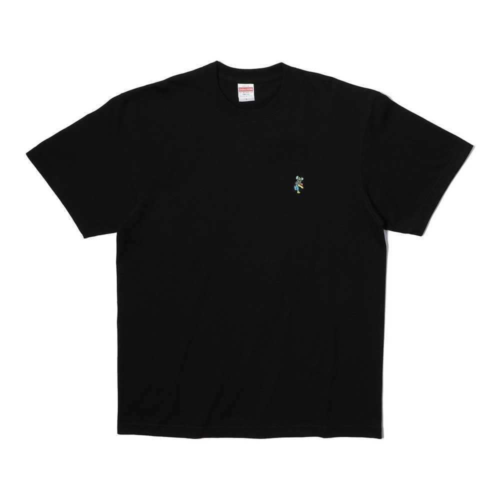 【+B】/The Greatest MONSTER 9/MOT刺繍Tシャツ, ブラック, S