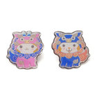 シーサーデザイン/ピンバッジセット/DB.スターマン＆DB.キララ