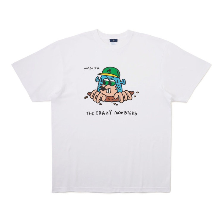 B】/CRAZY MONSTER/Tシャツ/MOGURA（ydb4582618839662）|商品