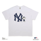 【+B】/PEANUTS/Tシャツ/YANKEES