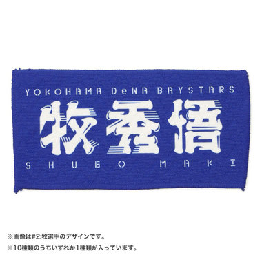 公式ショップ】 横浜DeNAベイスターズ 山本祐大 タオル ペットボトル 