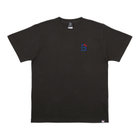 【+B】/ハローキティ/ロゴ刺繍Tシャツ