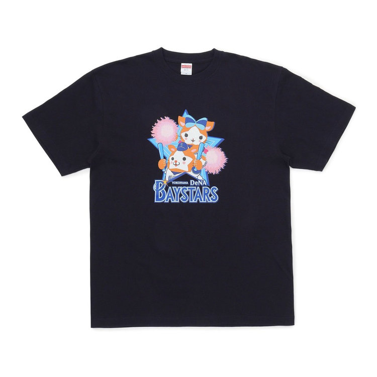 マスコットTシャツ/応援/DB.スターマン＆DB.キララ, ホワイト, S