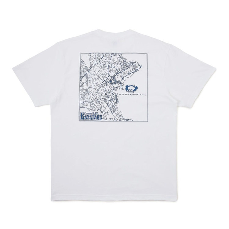 YOKOHAMA MAP/Tシャツ（ydb4582618878203）|商品詳細|BAYSTORE