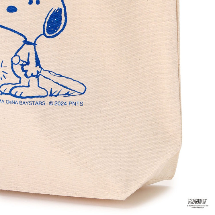 横浜DeNAベイスターズ×SNOOPY/トートバッグ, カラー展開なし, サイズ展開なし