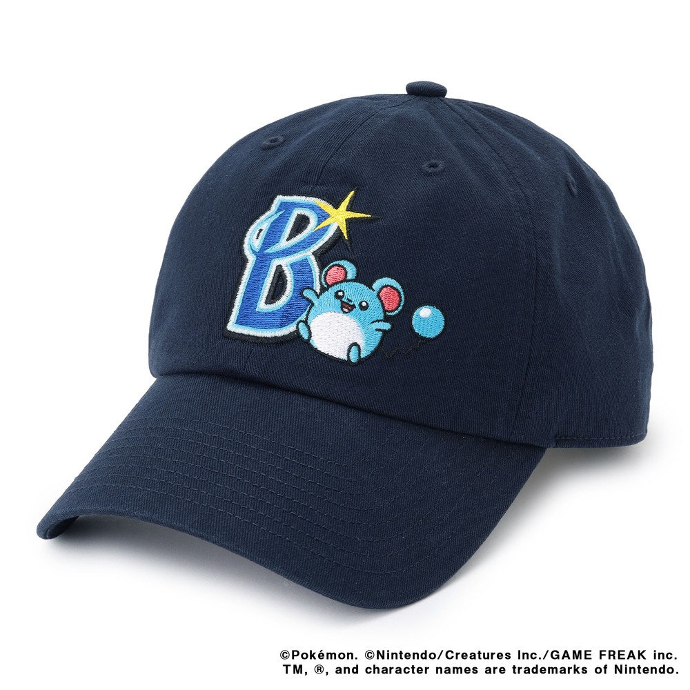 BABYMONSTER ポップアップ ホルンベースボールキャップ ネイビー 紺 9月末頃より順次お届け】ポケモンベースボールフェスタ2026/カーブド