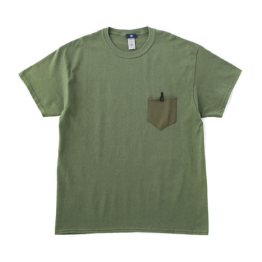 【+B】/ホームベース型ポケットTシャツ