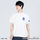 ベイスターズ　金城　Tシャツ 90s 横浜ベイスターズ⭐️⚾️Tシャツ。現DeNA。 意外にグローブ