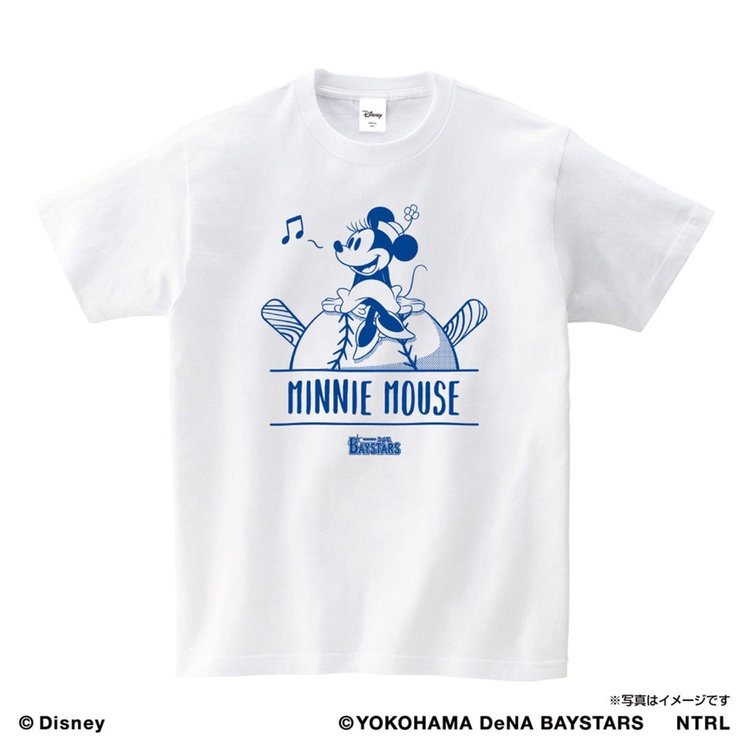 ミッキーマウスベースボールコレクション21 ミニーマウス Tシャツ Humming ホワイト 商品詳細 Baystore Online