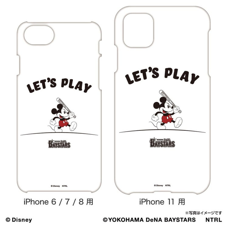 ミッキーマウスベースボールコレクション21 Iphoneケース Let S Play 商品詳細 Baystore Online