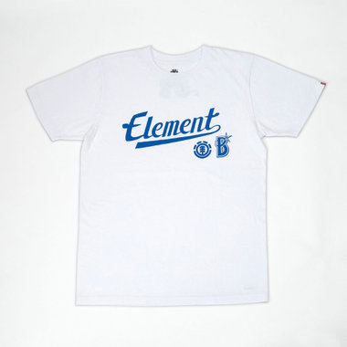 ELEMENT×ベイスターズ Tシャツ/ホワイト
