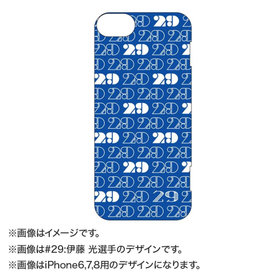 ナンバーデザイン/スマホカバー/iPhone10