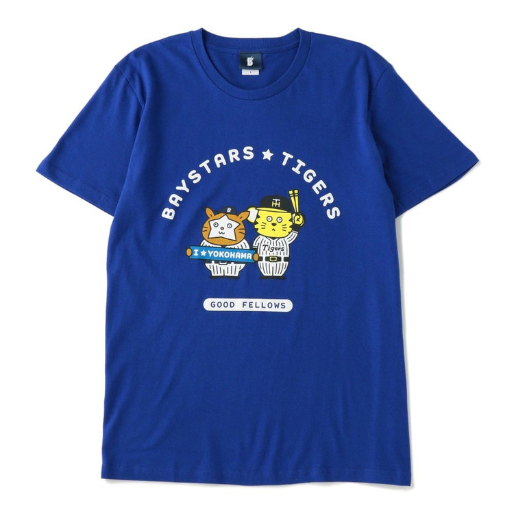 スヌーピー 横浜denaベイスターズ Tシャツ ブルー Ydb 商品詳細 Baystore Online
