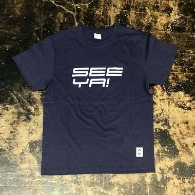 【+B】 Tシャツ/SEE YA!/ネイビー