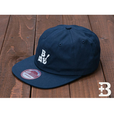 【+B】 BBB/FLAT VISOR CAP/NAVY