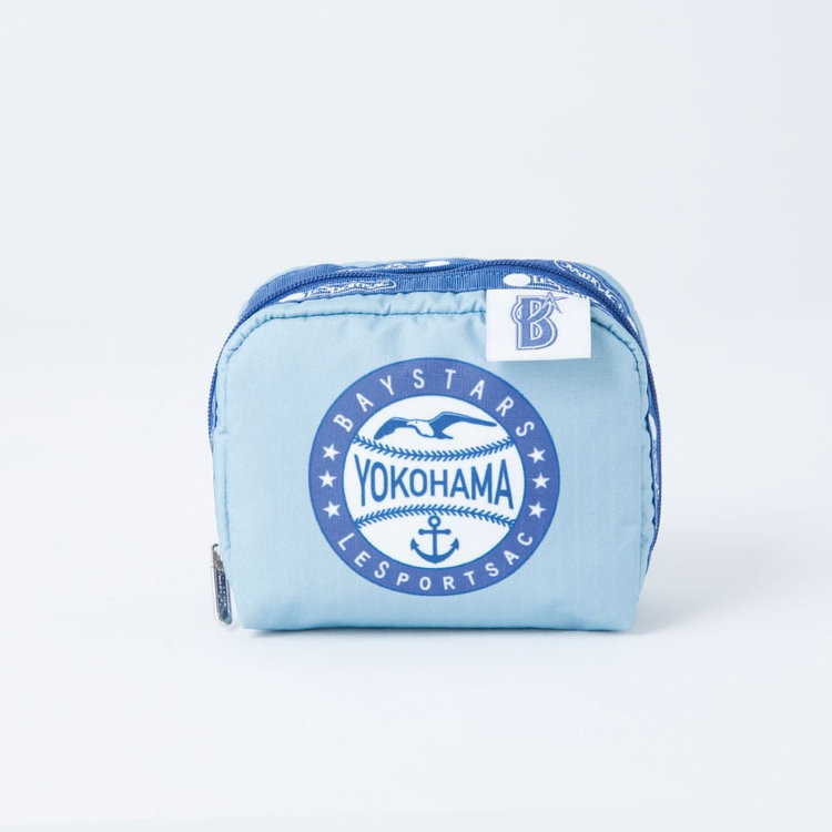 横浜DeNAベイスターズ x LeSportsac / SquareCosmetic / LIGHTBLUE