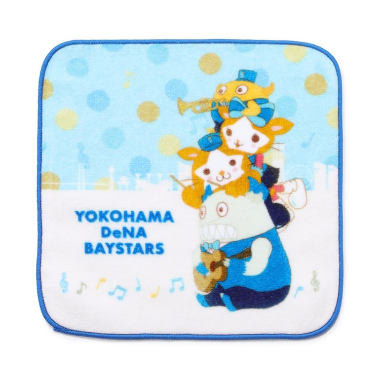 DB.スターマン＆DB.キララ＆BART＆CHAPYコラボ/YOKOHAMAの音楽隊/フェイスタオル（ydb4573357166546）|商品詳細|BAYSTORE  ONLINE