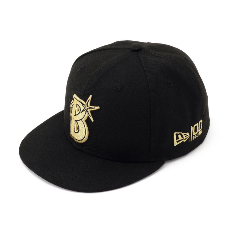 New Era 5950キャップ Bシンボル New Era 100th ブラックxゴールド Ydb4550236331110 商品詳細 Baystore Online