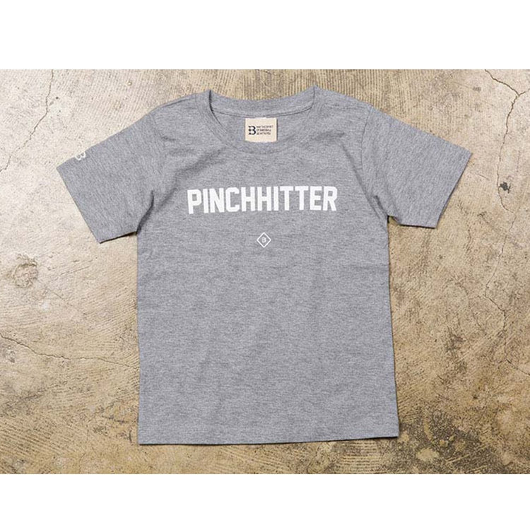 B キッズtシャツ グレー Pinchhitter Ydb 商品詳細