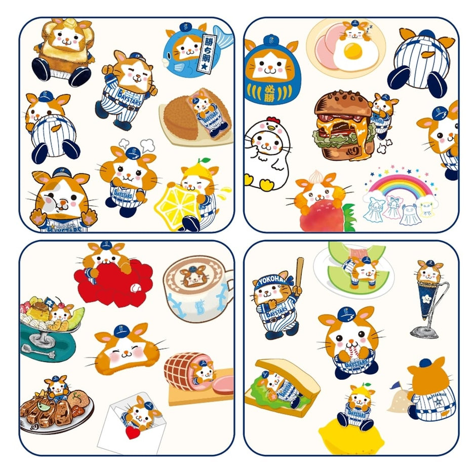 球団公式マスコットDB.スターマンLINEスタンプ第三弾＆グッズが